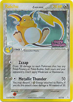 Raichu - 15/110 - Rare - Reverse Holo